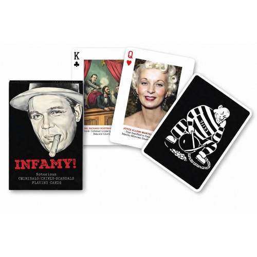 Carti de joc de colectie cu tema "Infamy"